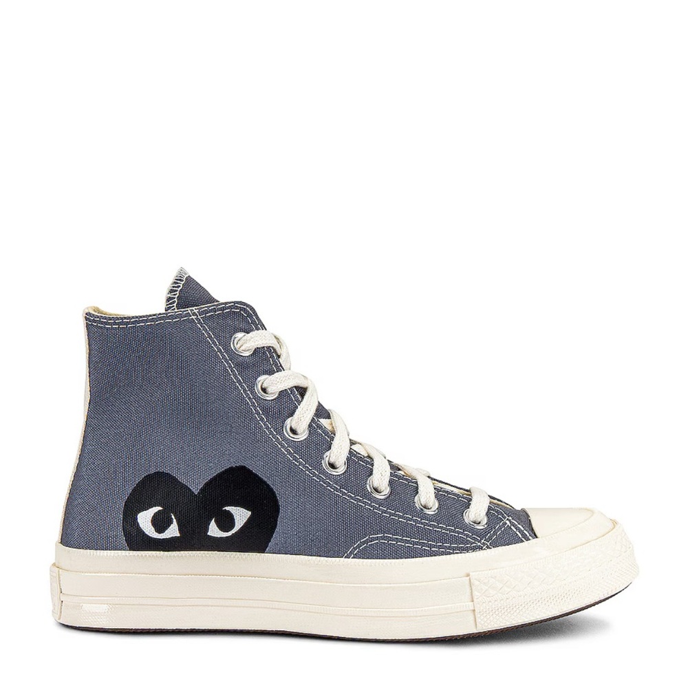 GUC Comme des Garçons PLAY Converse Chuck Taylor High in Grey Size 5.5